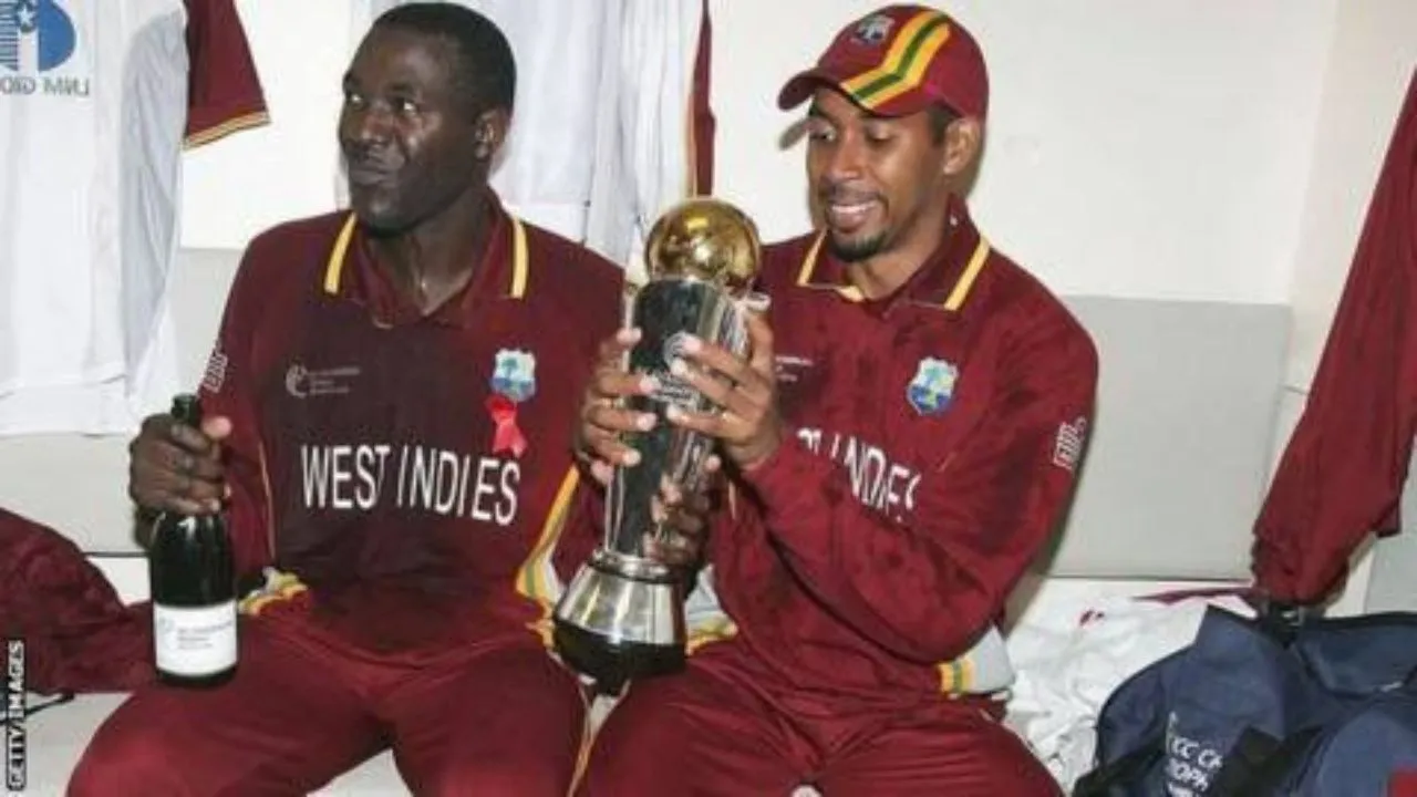 West Indies won their only Champions Trophy title by beating England in the finals