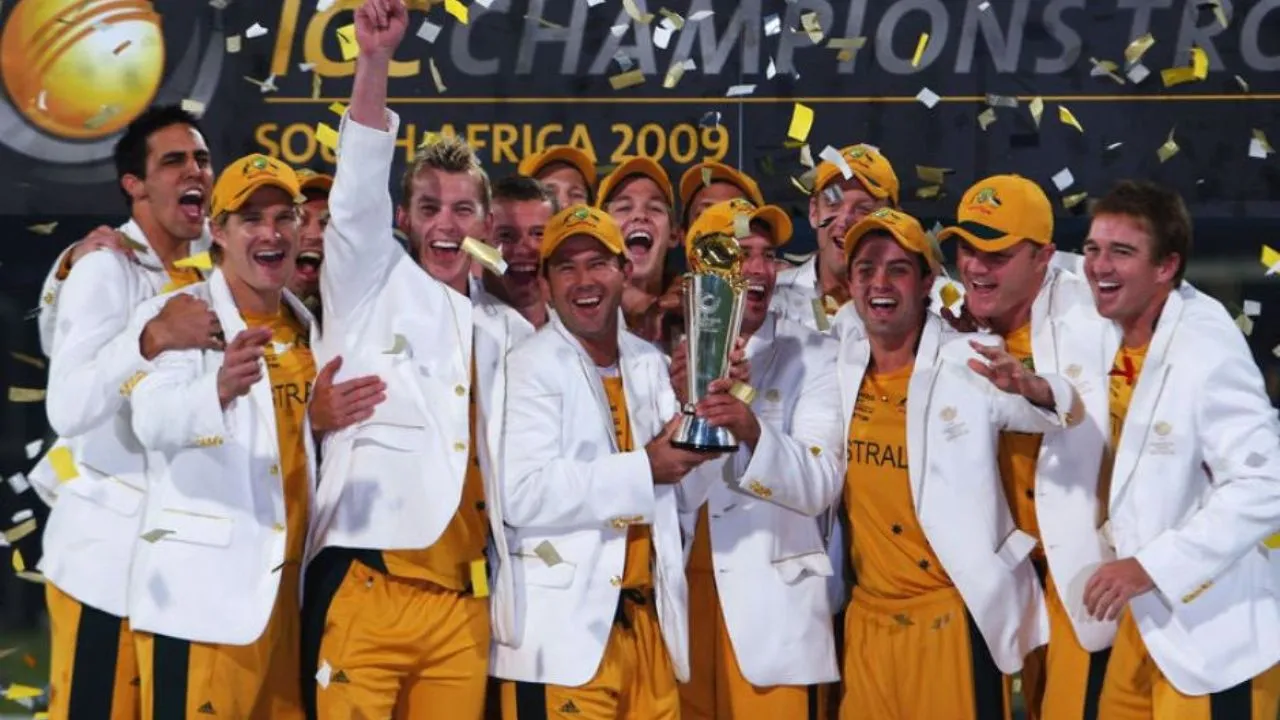Australia successfully retained their Champions Trophy in 2009