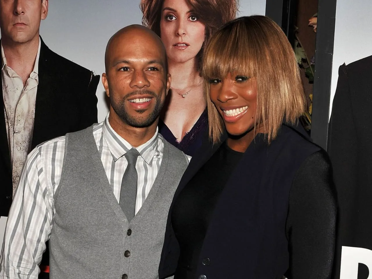 Serena Williams and rapper Common