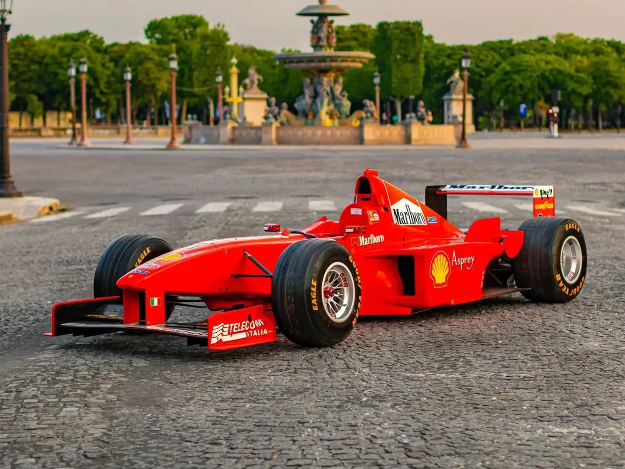 Ferrari F300 is one of the top 10 most expensive F1 cars sold in auction