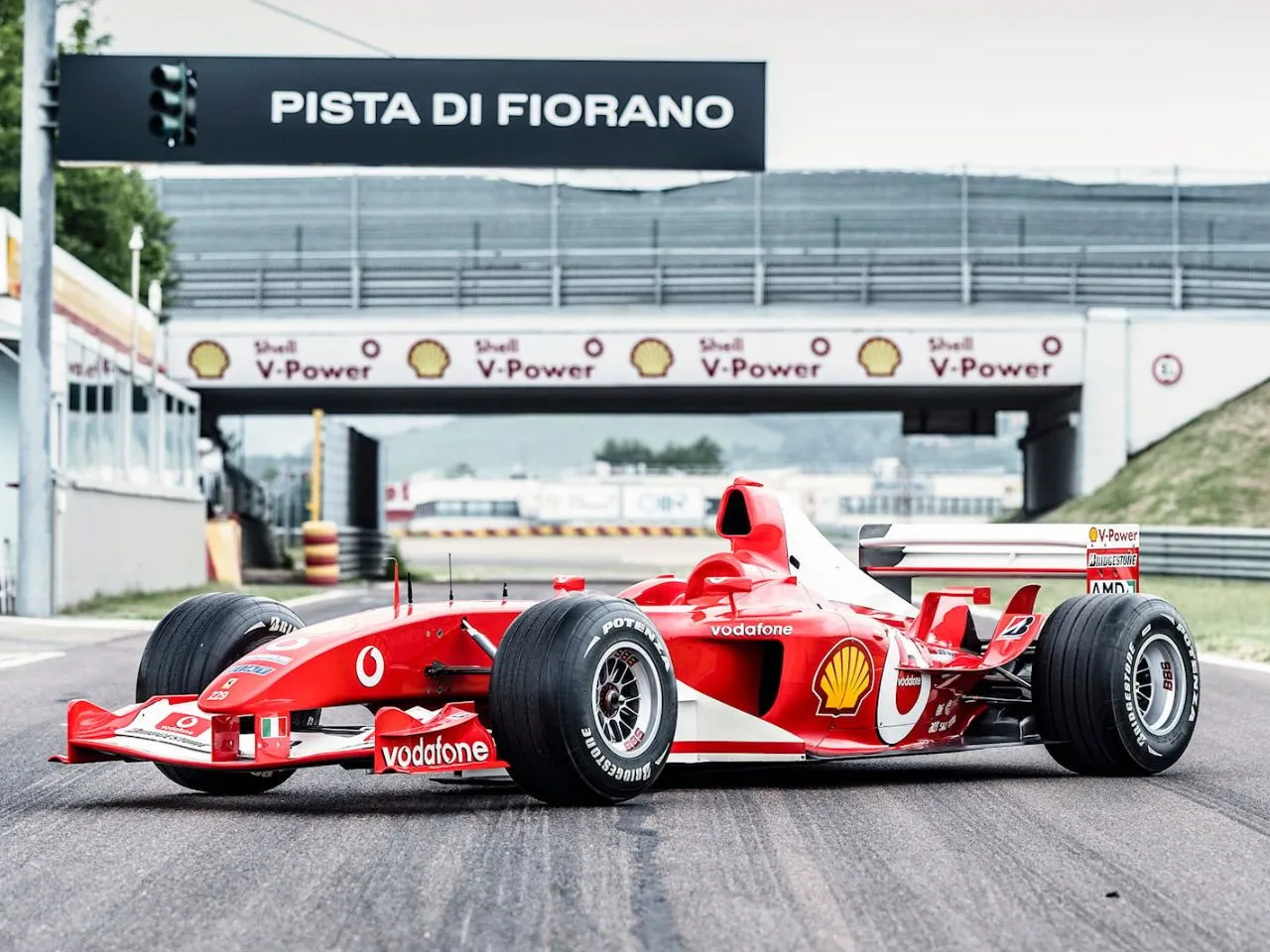 Ferrari F2003 is one of the top 10 most expensive F1 cars sold in auction