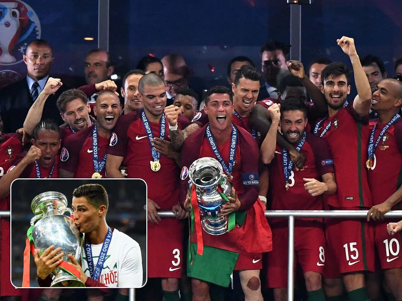 Cristiano Ronaldo win EURO 2016
