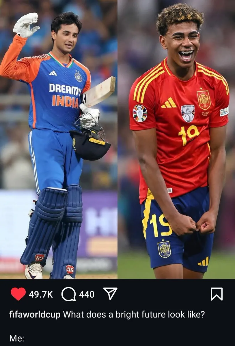 Abhishek Sharma and Lamine Yamal