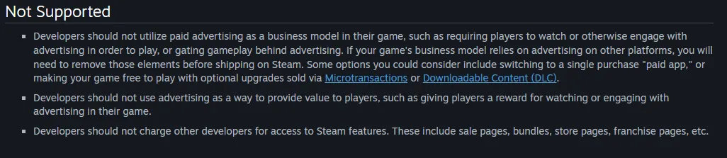Valve policy