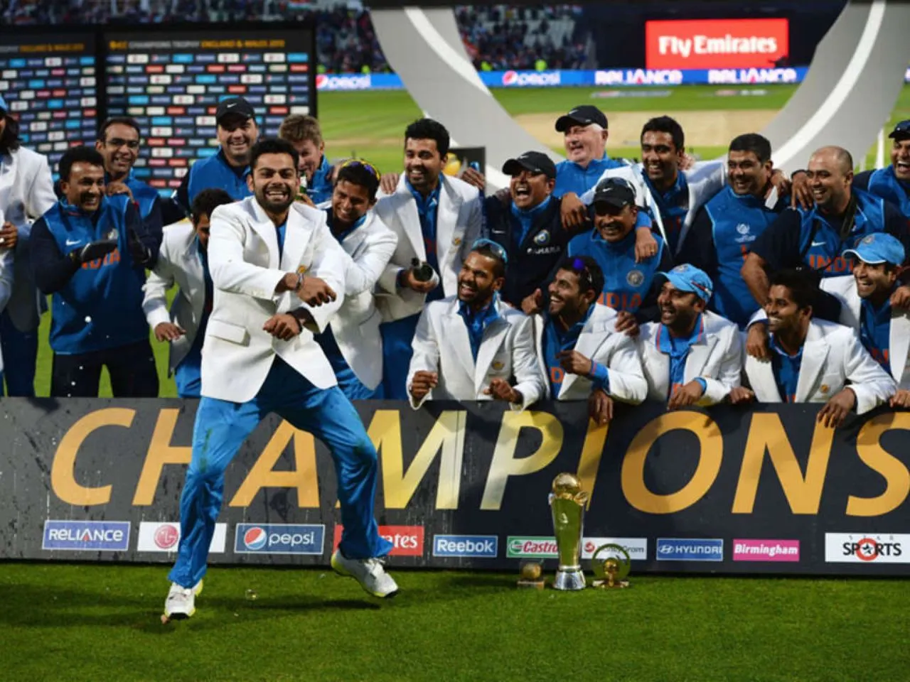 Virat Kohli during 2013 Champions Trophy finals