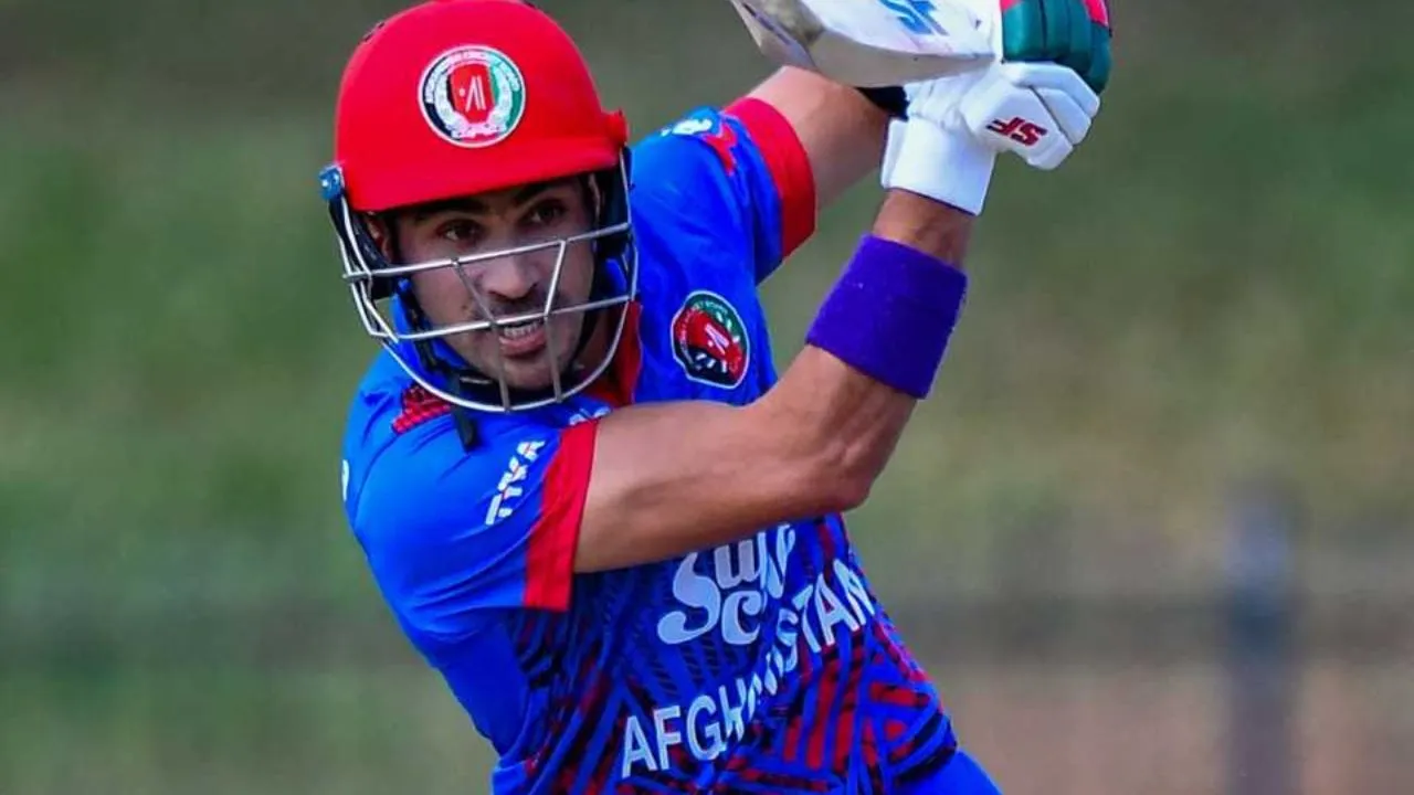 Rahmanullah Gurbaz scored century on debut for Afghanistan
