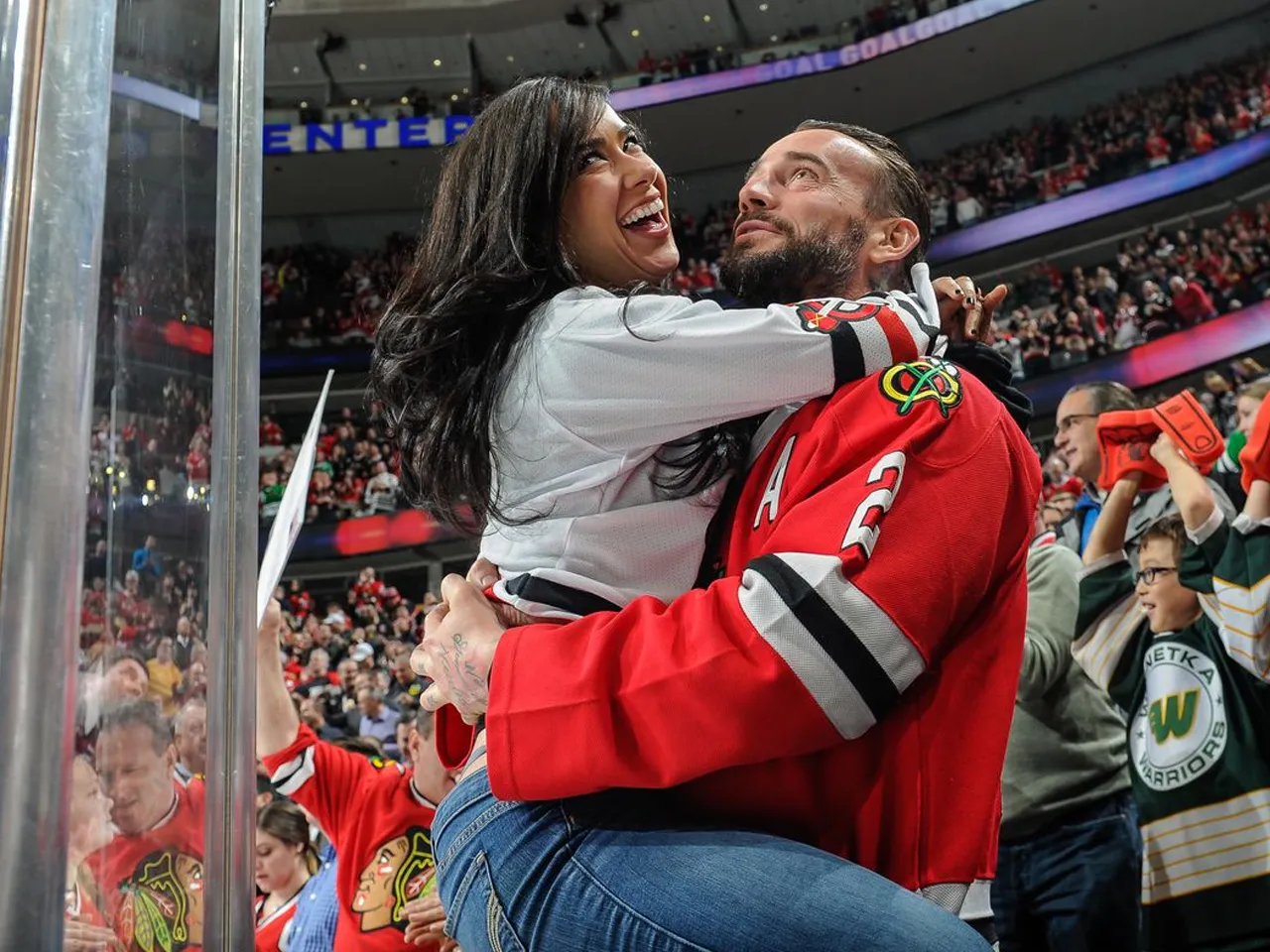 CM Punk and AJ Lee
