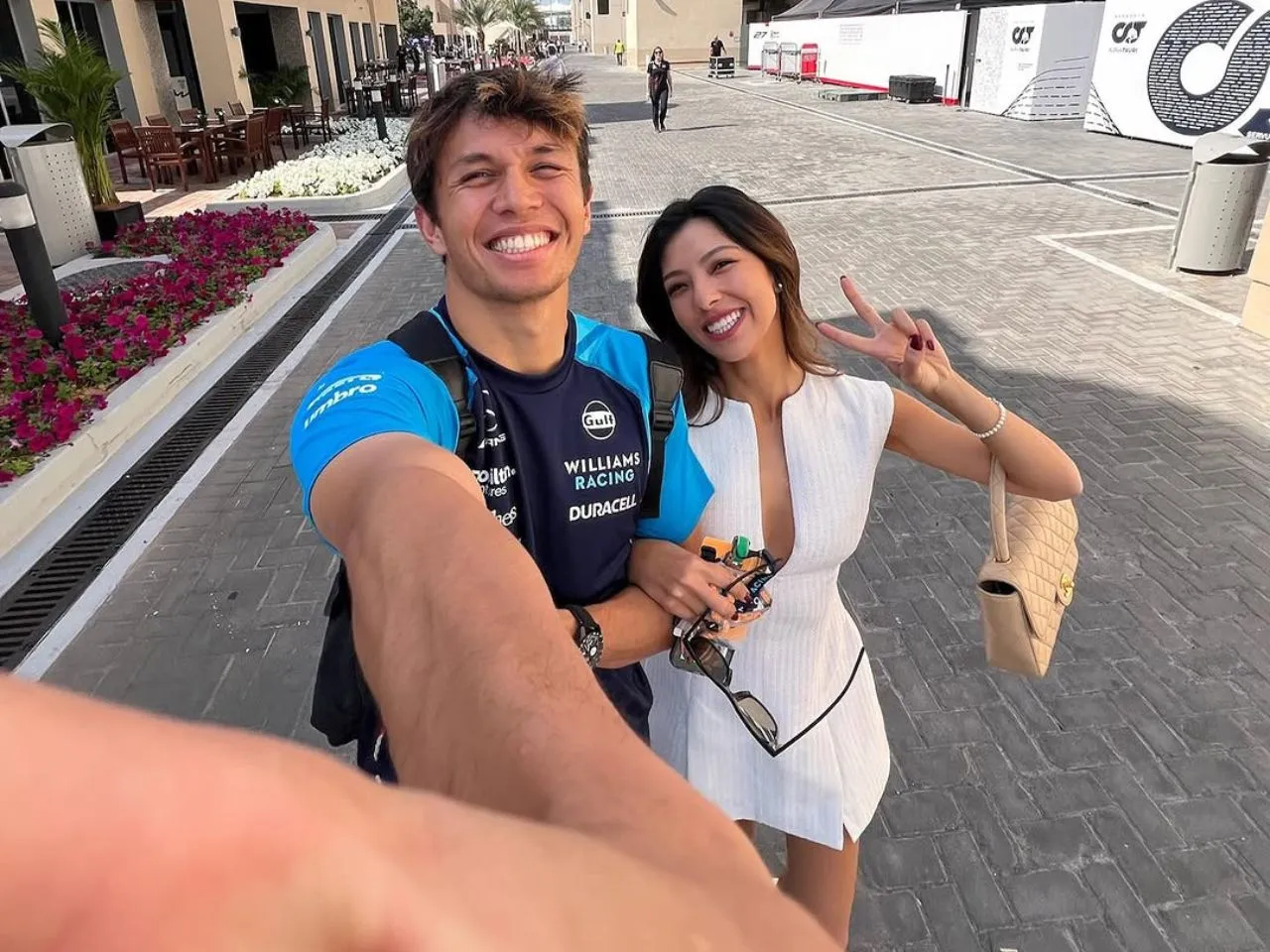 Alex Albon Valentines day 2025