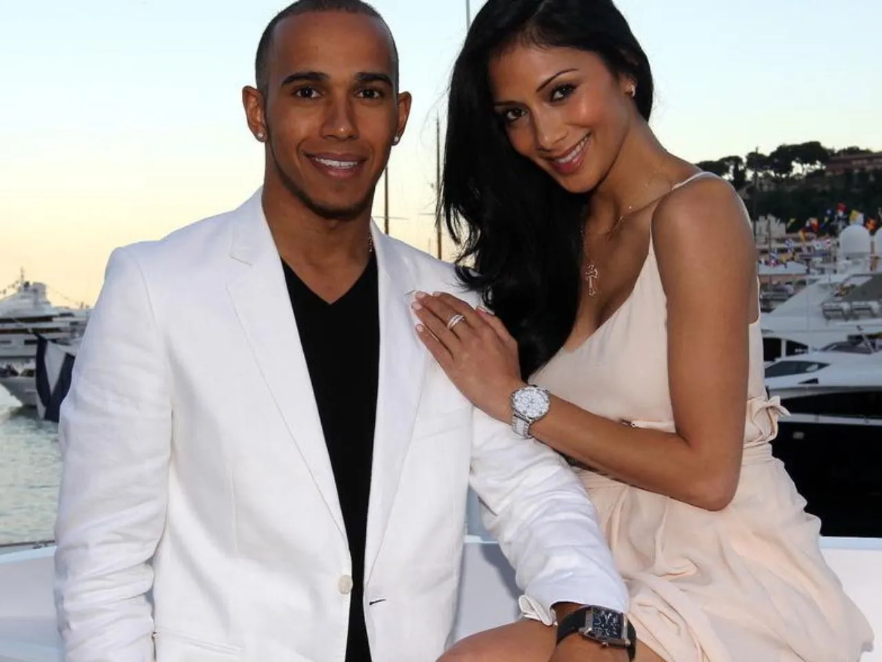 Lewis Hamilton girlfriend Nicole Scherzinger