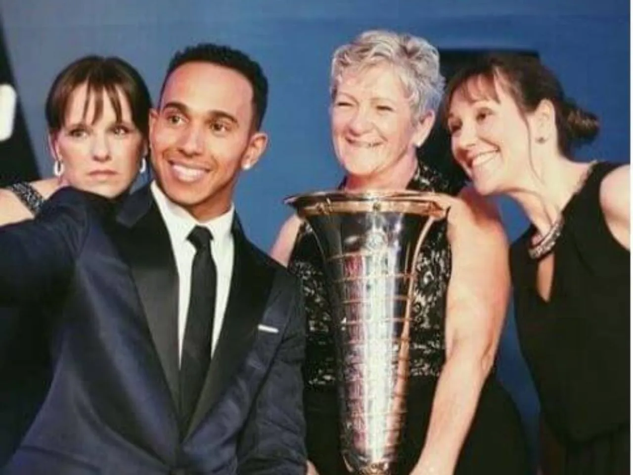 Lewis Hamilton Sisters Samantha Lockhart and Nicolas Lockhart