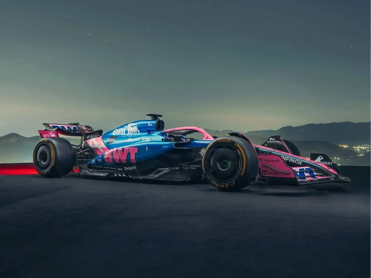 Alpine F1 2025 car