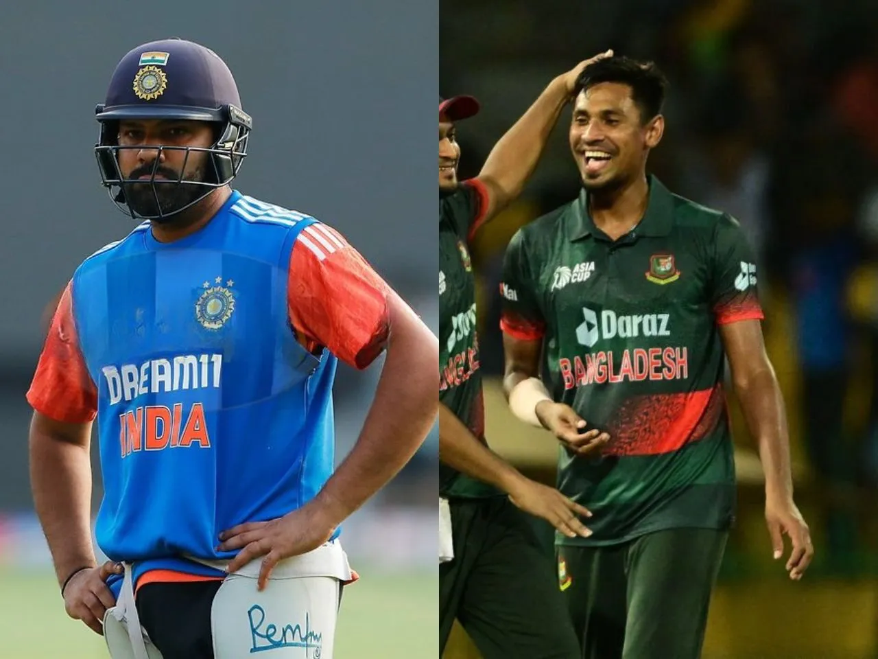 Rohit Sharma and Mustafizur Rahman  top three player battles – India vs Bangladesh, ICC Champions Trophy 2025