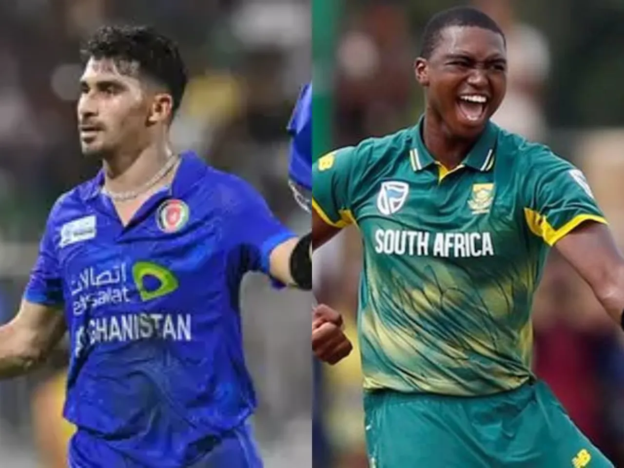 Rahmanullah Gurbaz and Lungi Ngidi (File Photo: X)