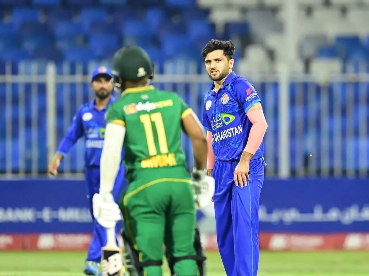 Fazal Farooqi has 50 ODI wickets so far