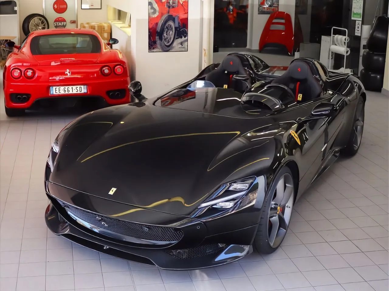 Ferrari Monza SP02 is one of the expensive cars of Max Verstappen