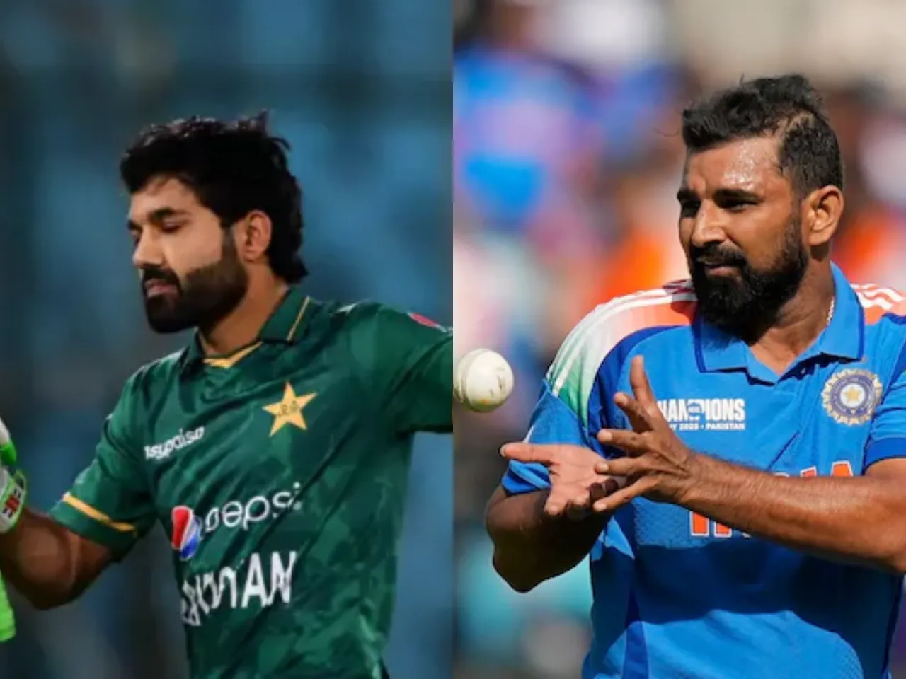 Mohammad Rizwan and Mohammed Shami (File Photo: X)