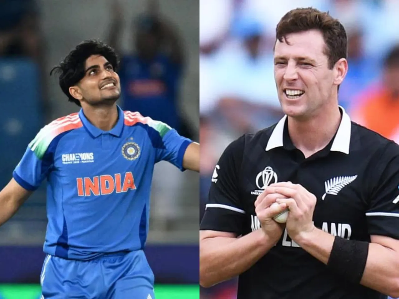 Shubman Gill vs Matt Henry (File Photo: X)