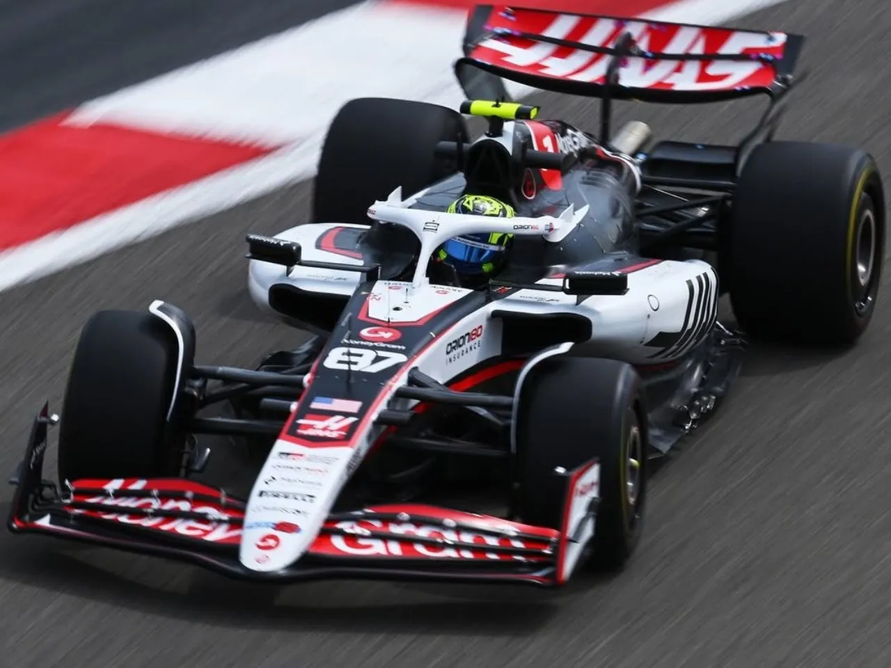 Haas F1 2025 pre season Test