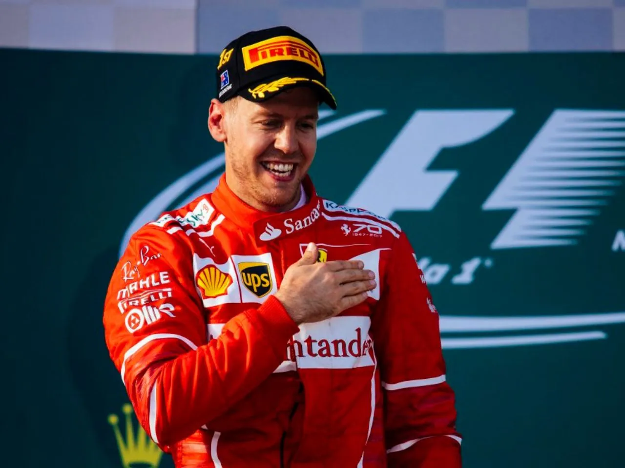 Sebastian Vettel is one of the drivers who has most wins in Australian GP