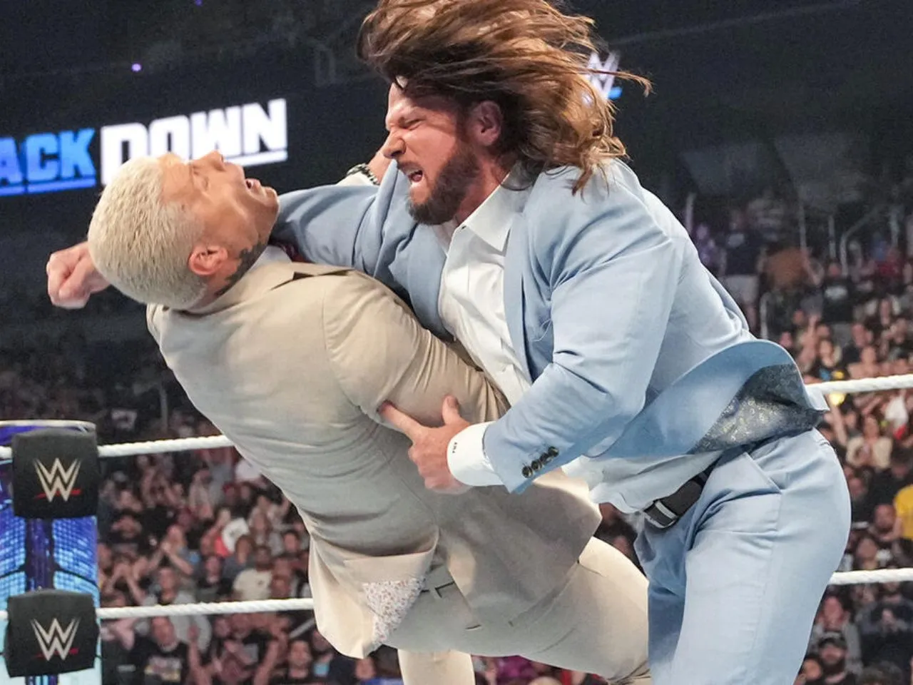 AJ Styles' heel turn on WWE Smackdown before Clash at the Castle 2024