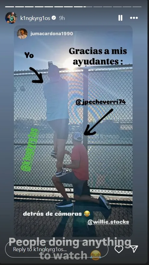 Nick Kyrgios Offers a Laconic Five-Word Take