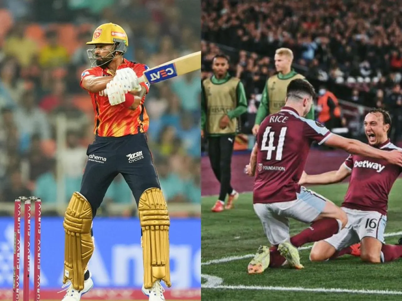 Punjab Kings and West Ham United