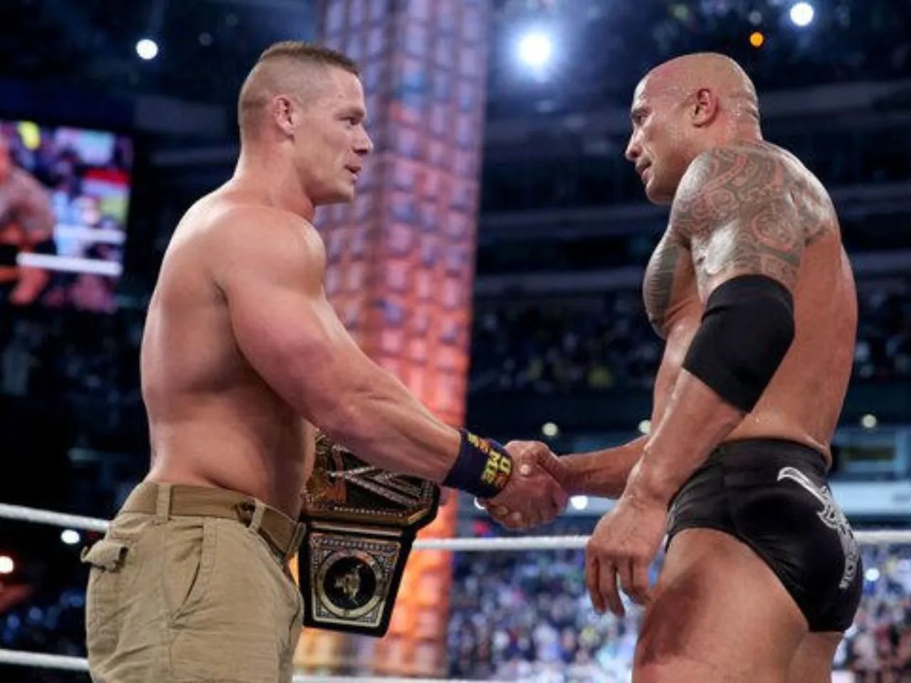John Cena vs The Rock ( WrestleMania 29)