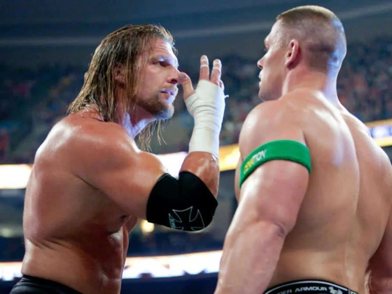 Triple H vs John Cena WrestleMania 21 