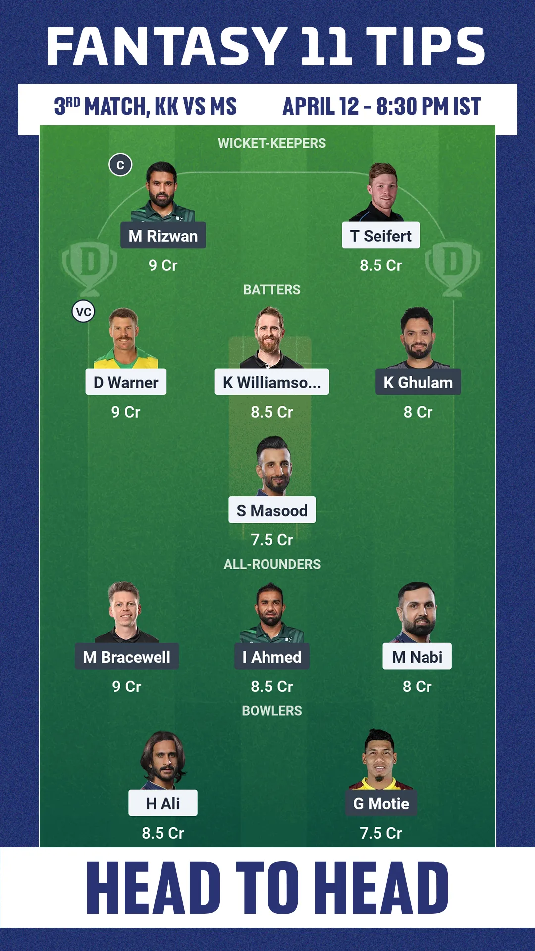 KAR vs MUL Dream11 Prediction