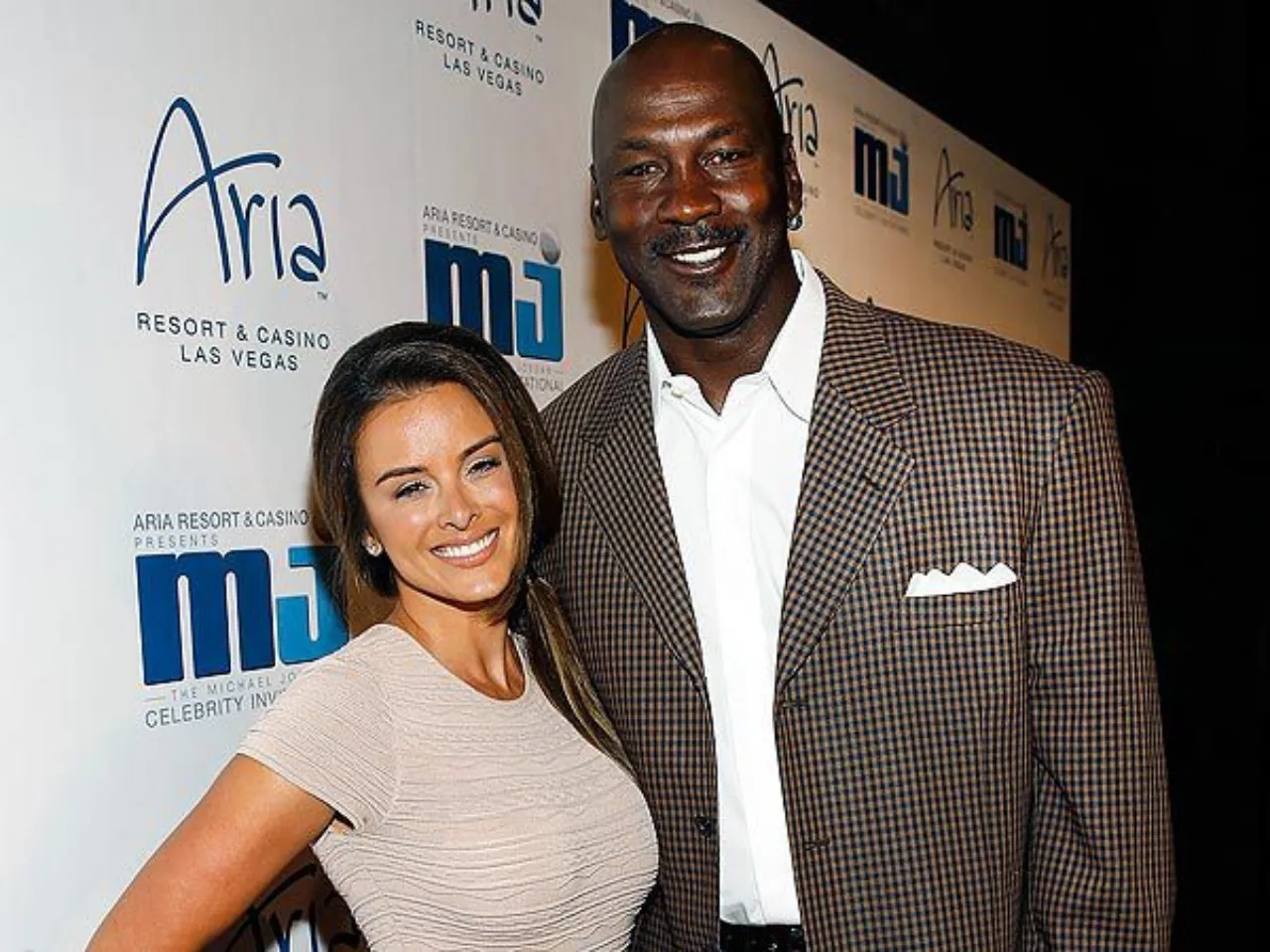 Michael Jordan and Yuvette Prieto