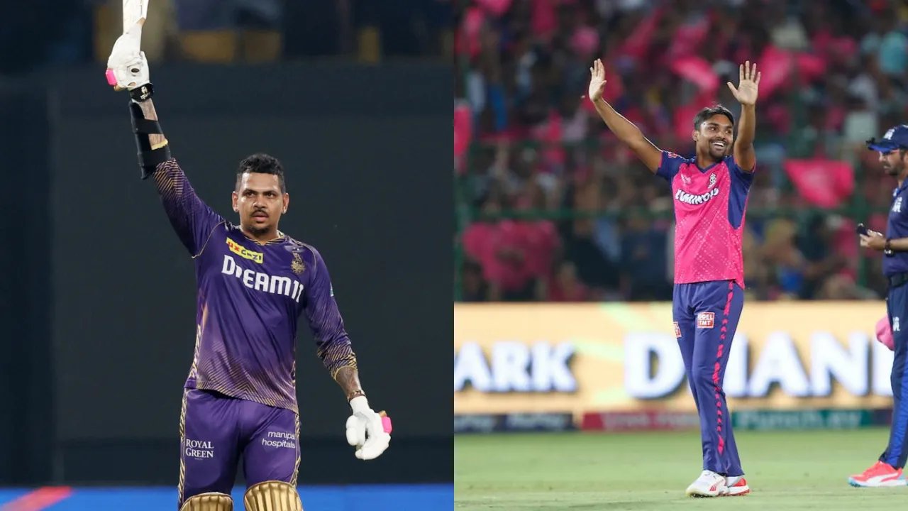 Sunil Narine and Sandeep Sharma (File Photo: Internet)