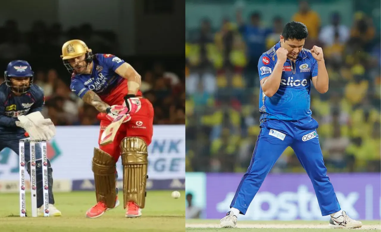 Faf du Plessis vs Piyush Chawla