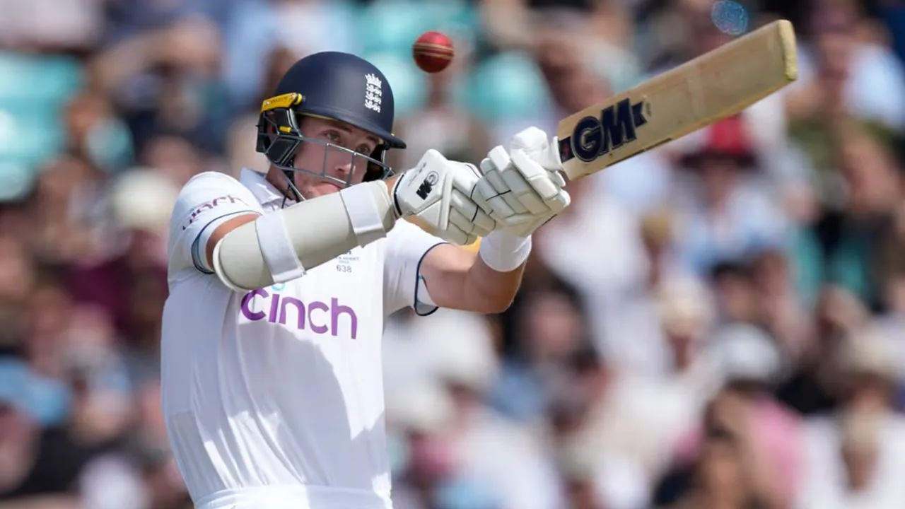 Stuart Broad, recognized for scoring a century and taking a 10-fer at Lord’s.