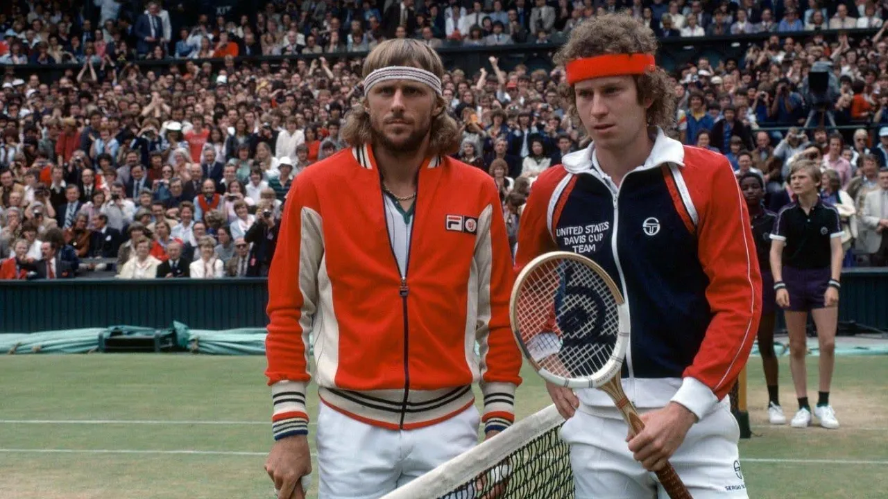 Bjorn Borg vs. John McEnroe  (Source: Twitter)