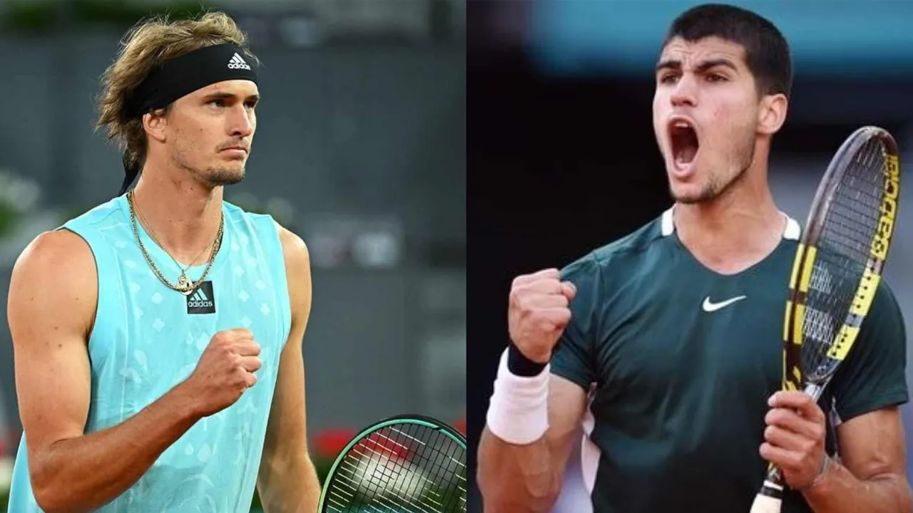 Carlos Alcaraz vs Alexander Zverev (Source - X)