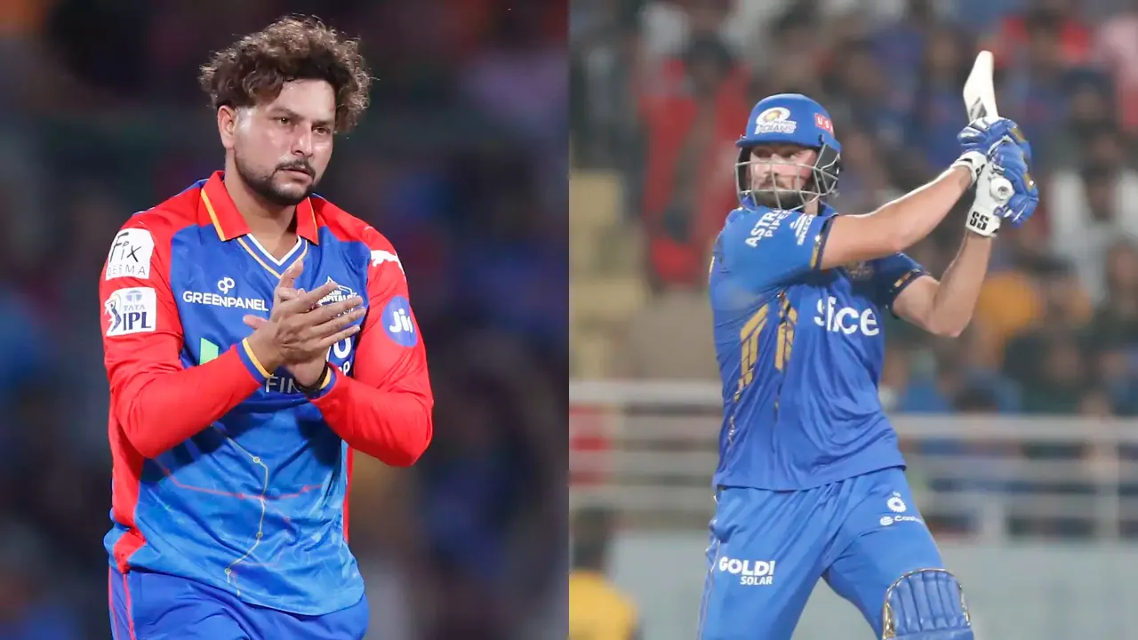 Kuldeep Yadav and Tim David 