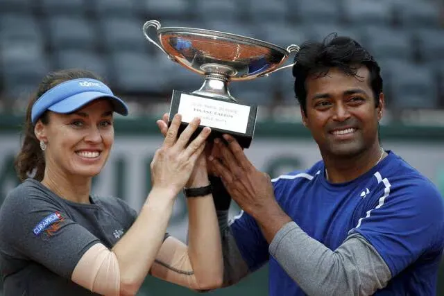 Leander Paes and Martini Hingis