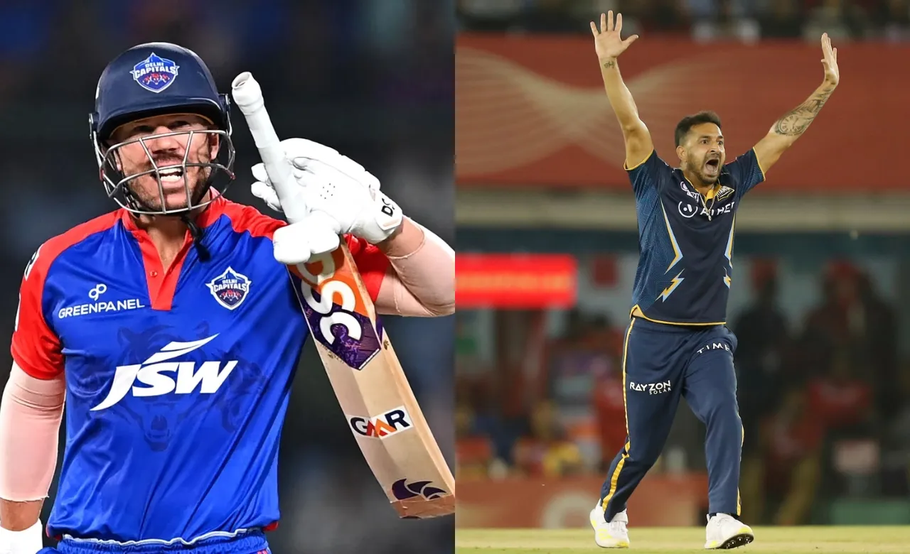 David Warner vs Mohit Sharma