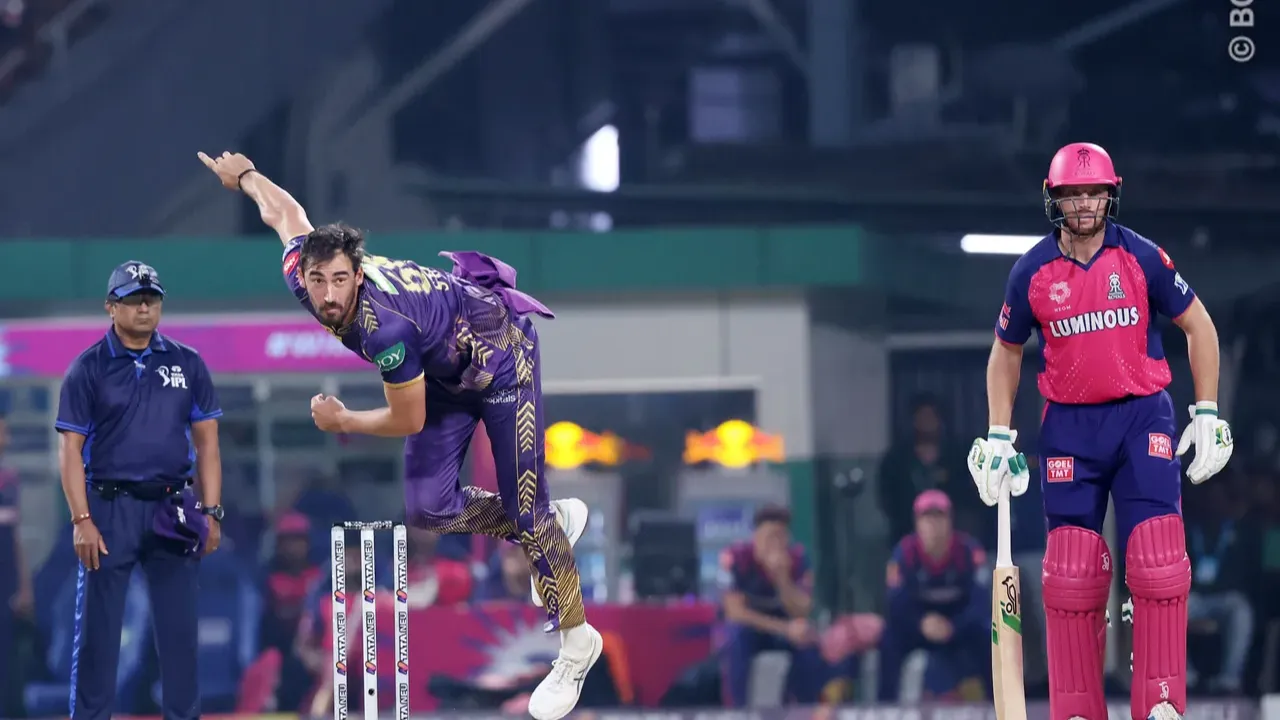 Mitchell Starc (Source - IPL/BCCI)