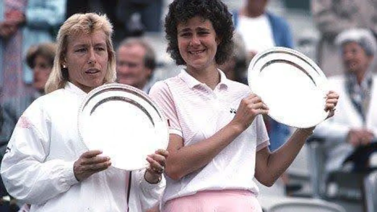 Martina Navratilova v Pamela Shriver