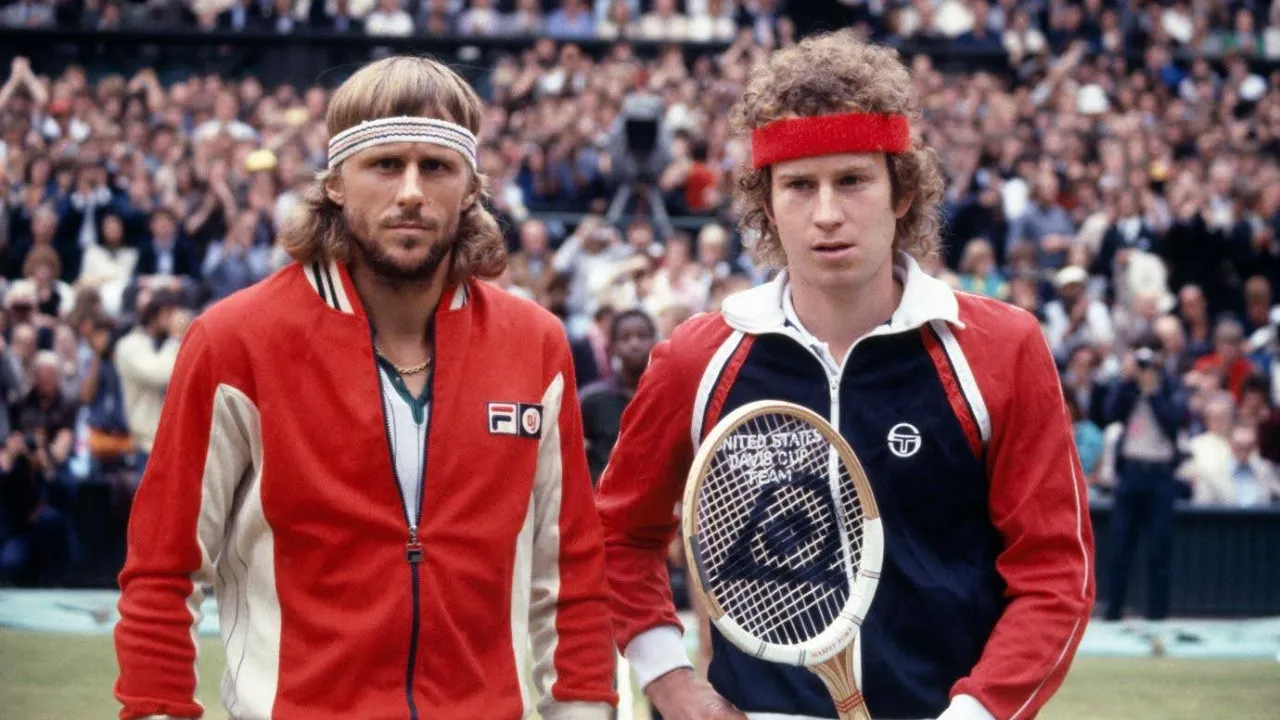 Bjorn Borg vs. John McEnroe (Source: Twitter)