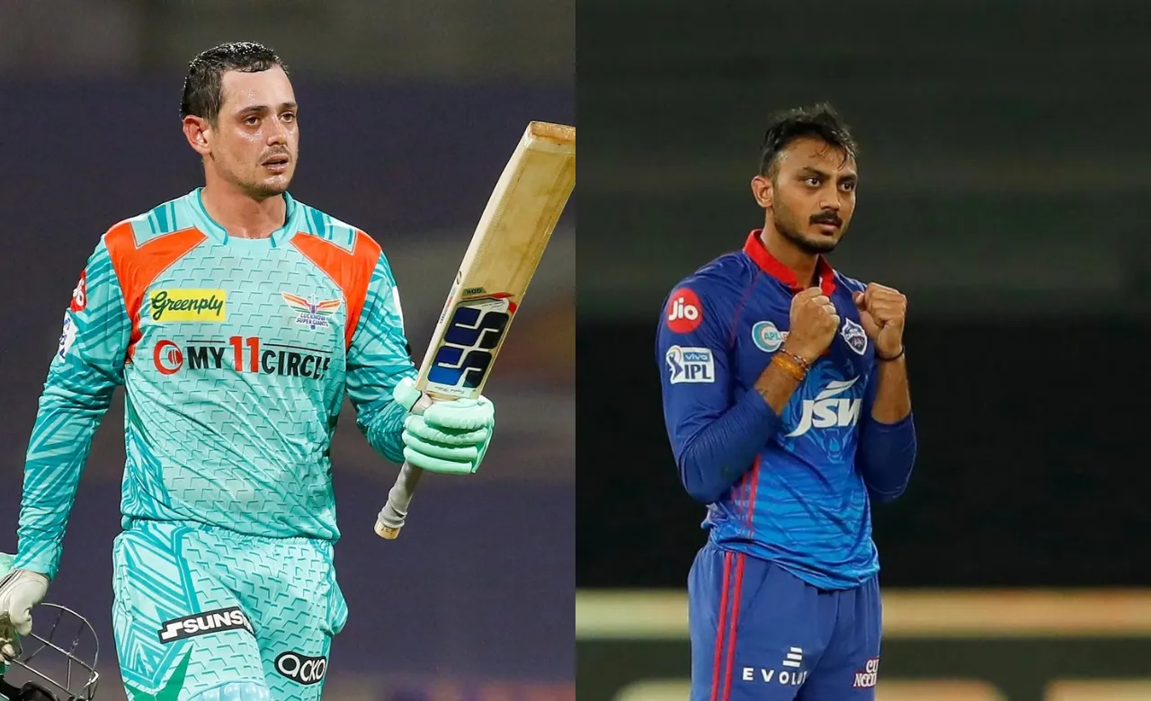 Quinton de Kock vs Axar Patel