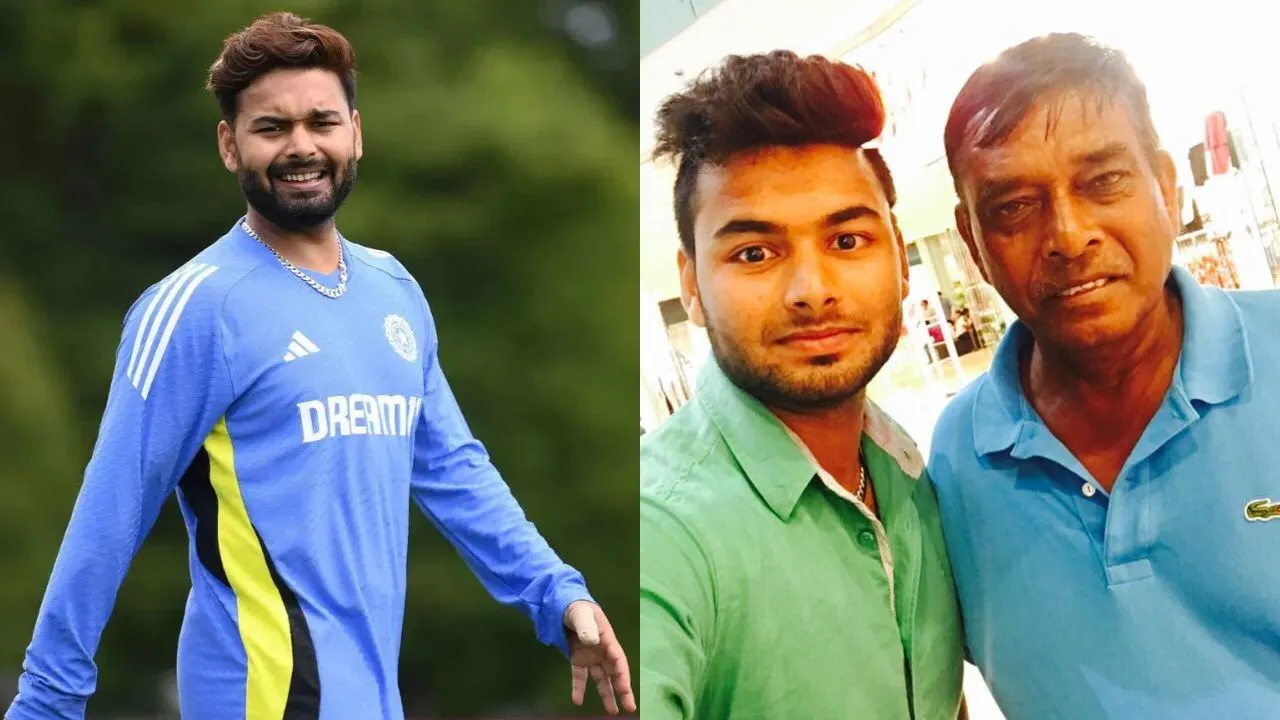 Rishabh Pant and Tarak Sinha (Source: X)