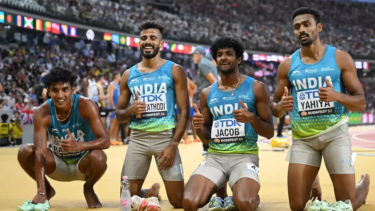 Men's 4×400m relay team