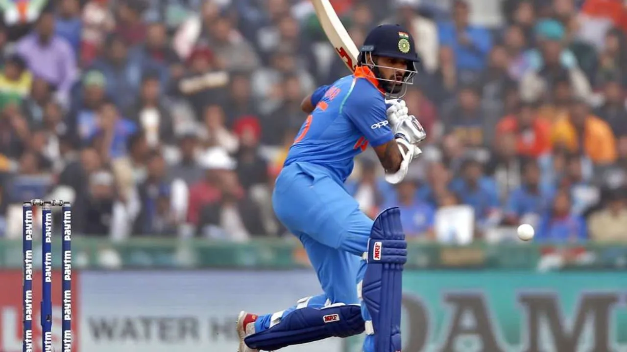 Shikhar Dhawan only Indian to score a century in his 100th ODI