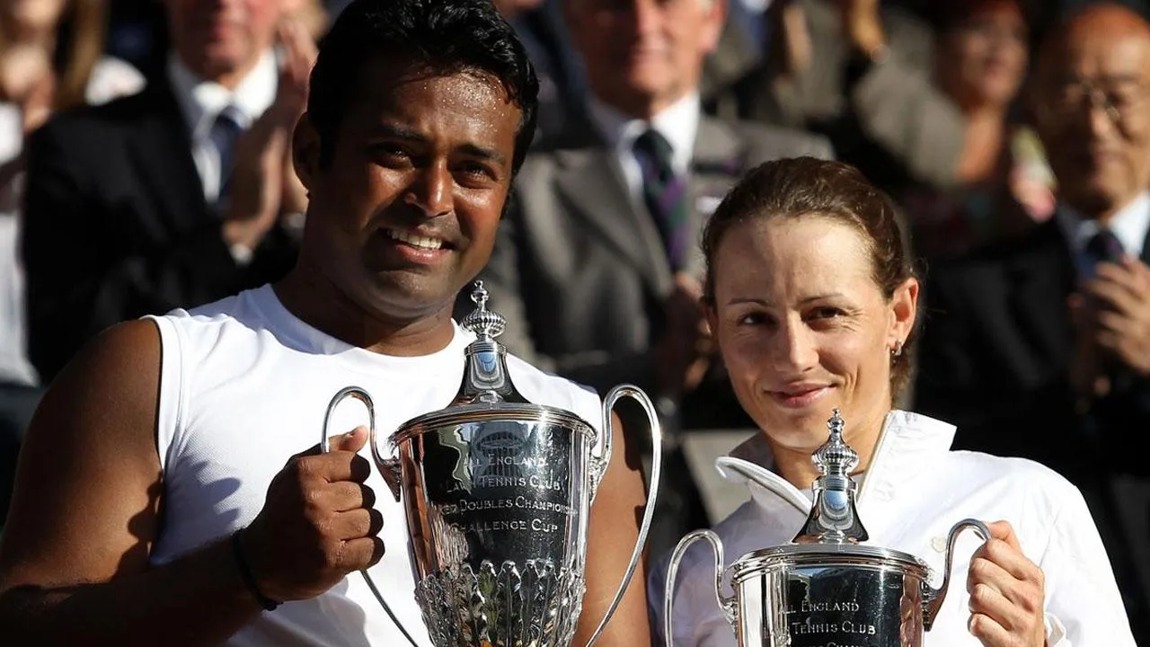 Cara Black and Leander Paes 