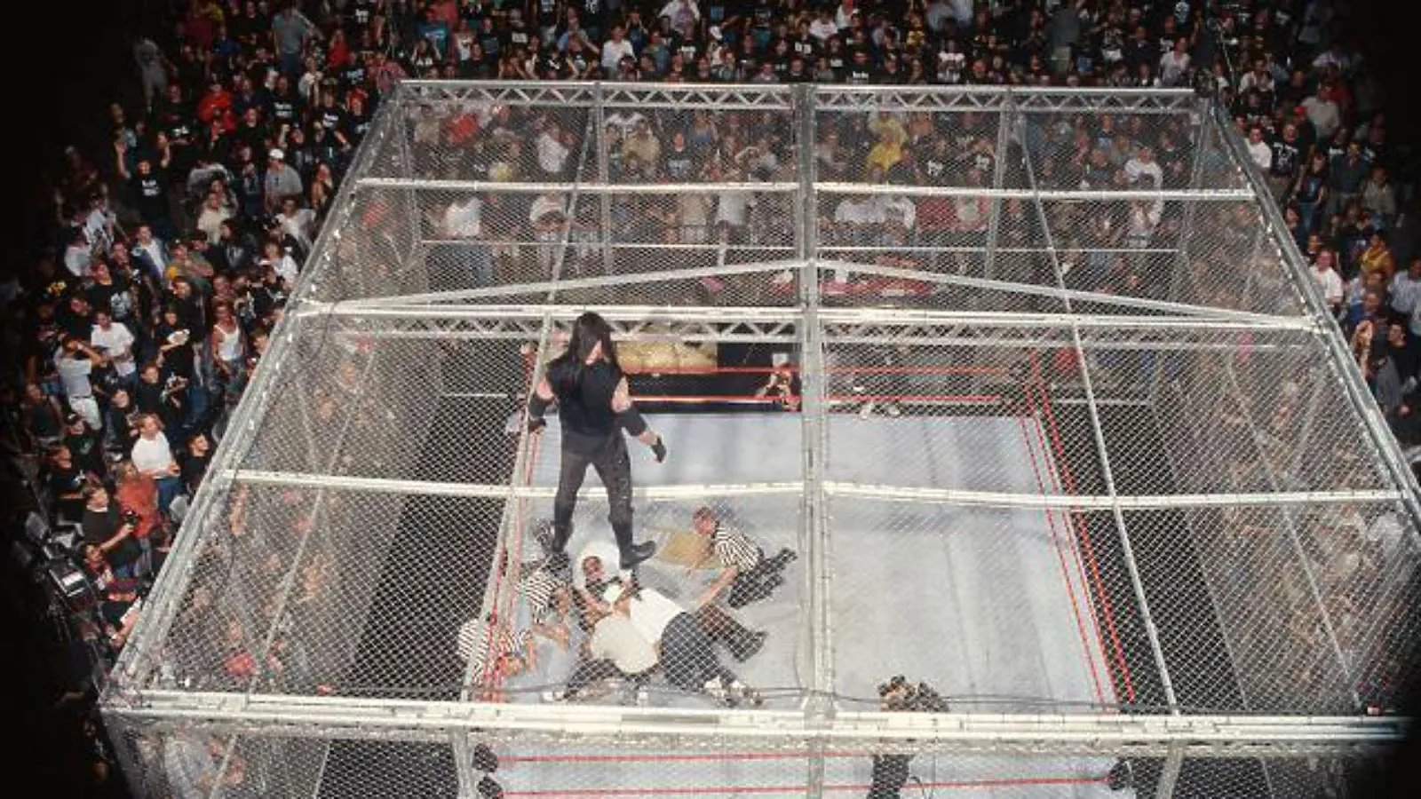 Undertaker vs Mankind (Source: WWE)