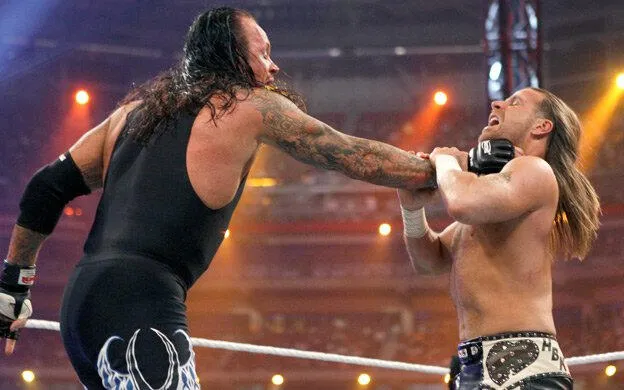 The Undertaker vs. Shawn Michaels (Source: WWE)