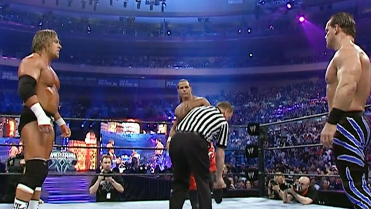 Chris Benoit vs. Shawn Michaels vs. Triple H from WWE 2004 | Views from the  Hawke's Nest