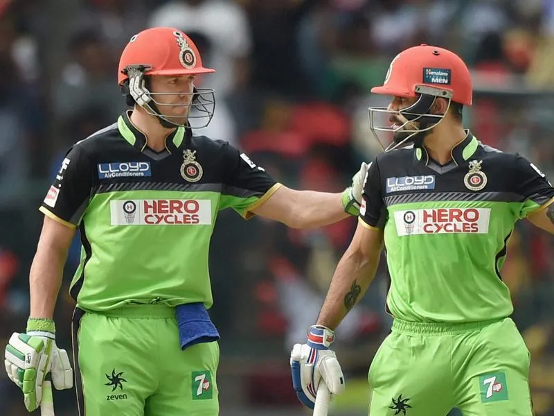 AB de Villiers and Virat Kohli (Source: Hindustan Times)